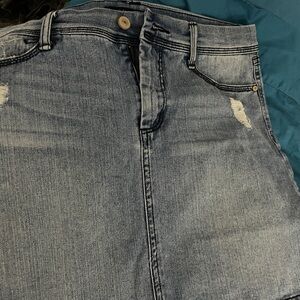Cute jeans skirt worn once. Signature Studio is the brand  size 10